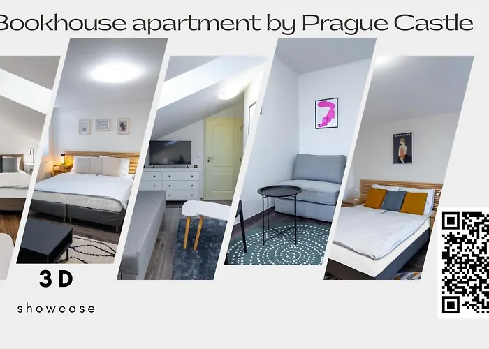 Lejlighedshotel The Bookhouse, 5-bedroom By Castle Prag